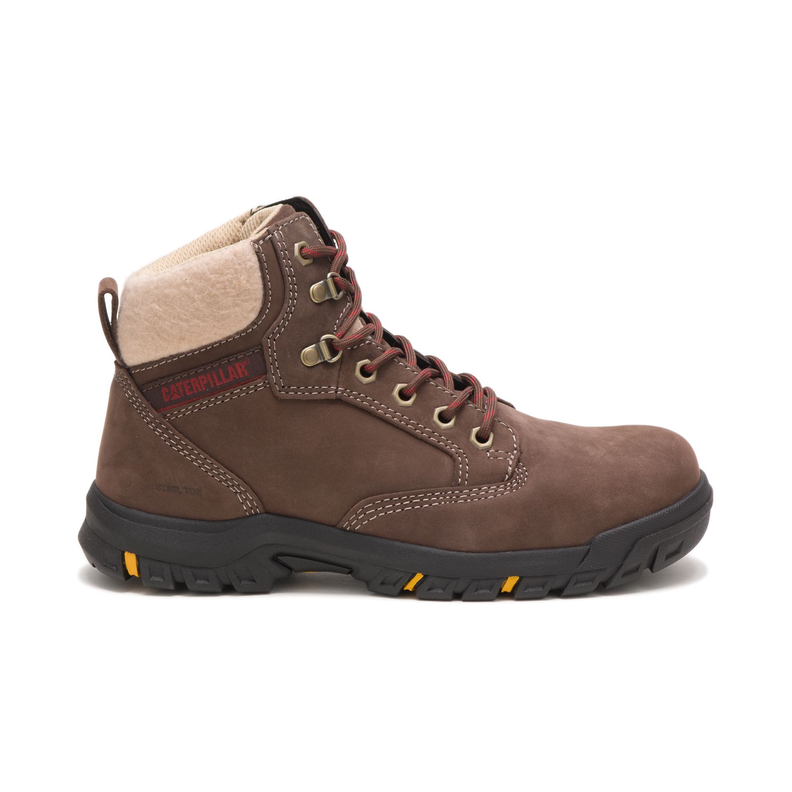 Caterpillar Boots Karachi - Caterpillar Tess Steel Toe Womens Steel Toe Boots Chocolate (829357-BFO)